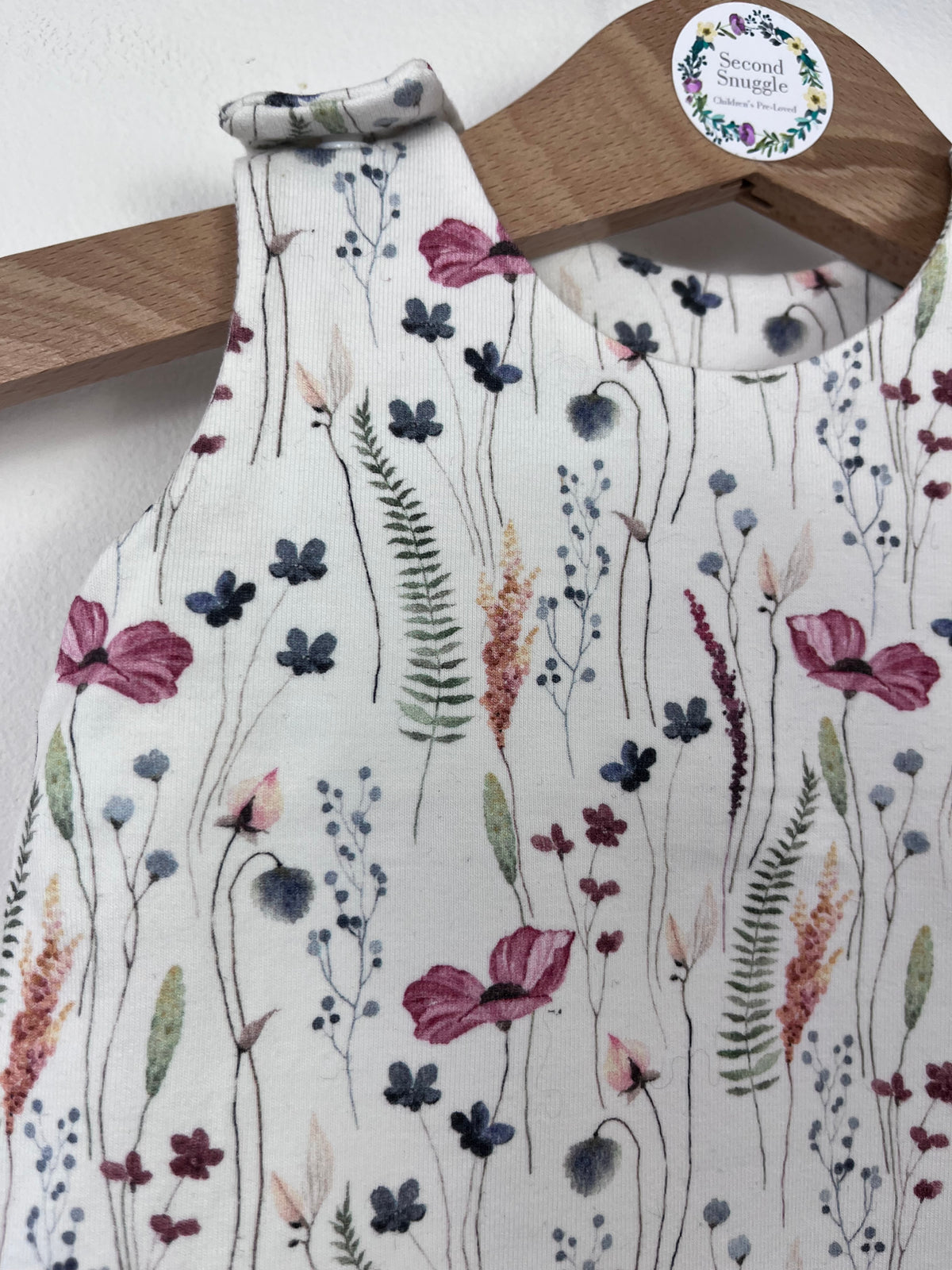 Handmade Floral Dress 3-6 Months-Dresses-Second Snuggle Preloved