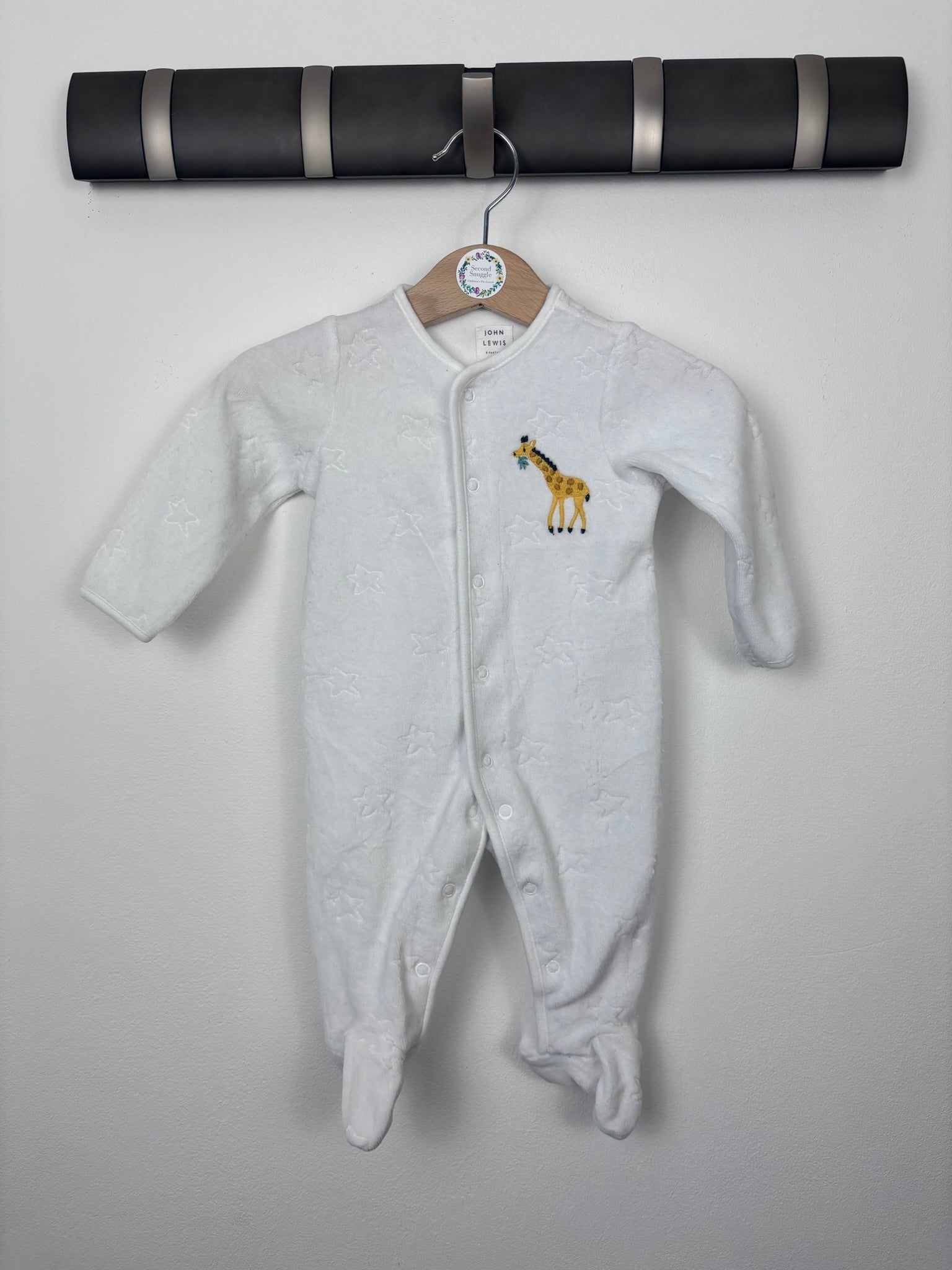 John Lewis 0-3 Months-Sleepsuits-Second Snuggle Preloved