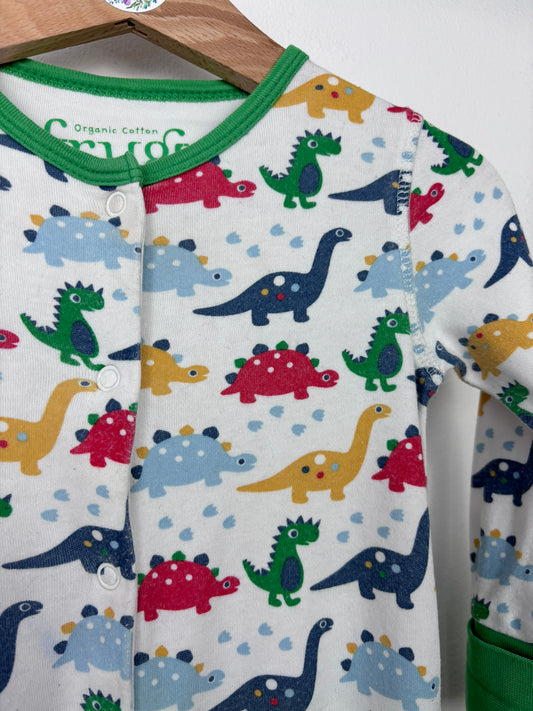 Frugi 6-12 Months - PLAY-Sleepsuits-Second Snuggle Preloved