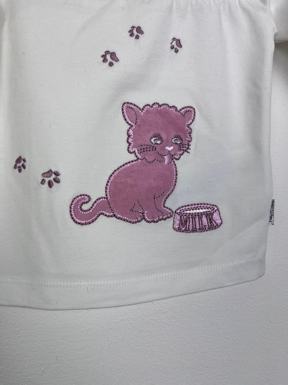 Name It Cat Top 1-2 & 2-4 Months-Tops-Second Snuggle Preloved