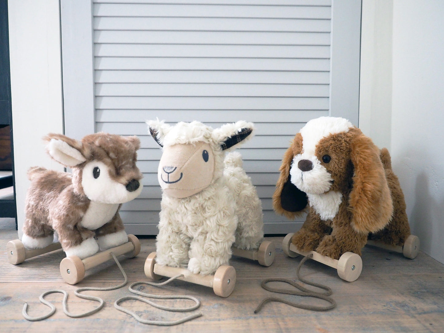 Lambert Sheep Pull Along Toy-Pull Along Toy-Second Snuggle Preloved