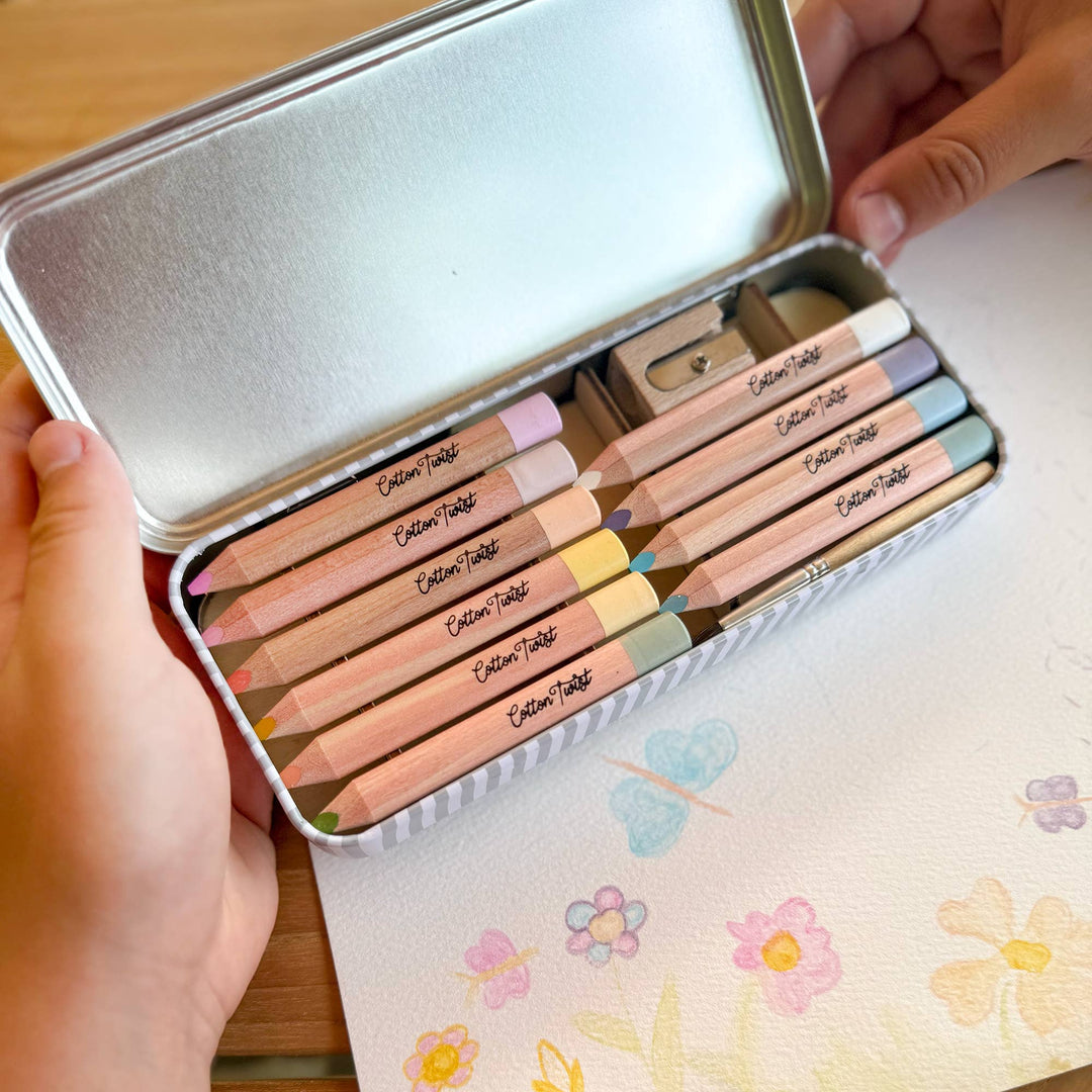 Pastel Watercolour Pencils Set-Crafting-Second Snuggle Preloved
