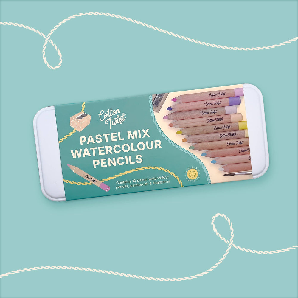 Pastel Watercolour Pencils Set-Crafting-Second Snuggle Preloved