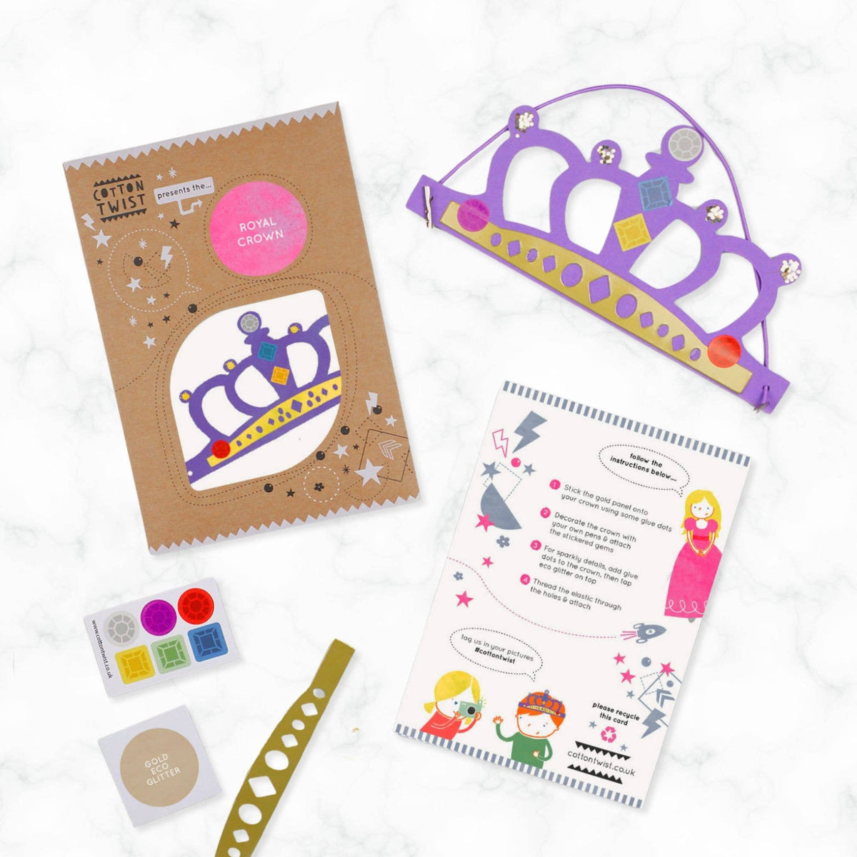Make Your Own Royal Crown Kit-Crafting-Second Snuggle Preloved