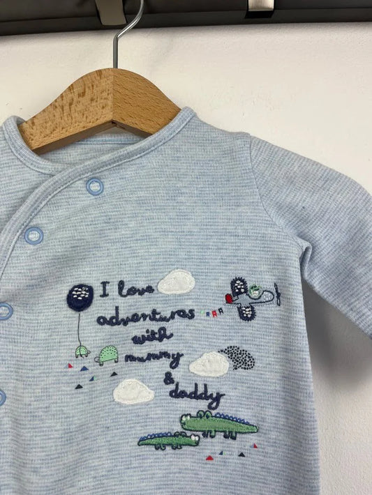 Fred & Flo Newborn-Sleepsuits-Second Snuggle Preloved
