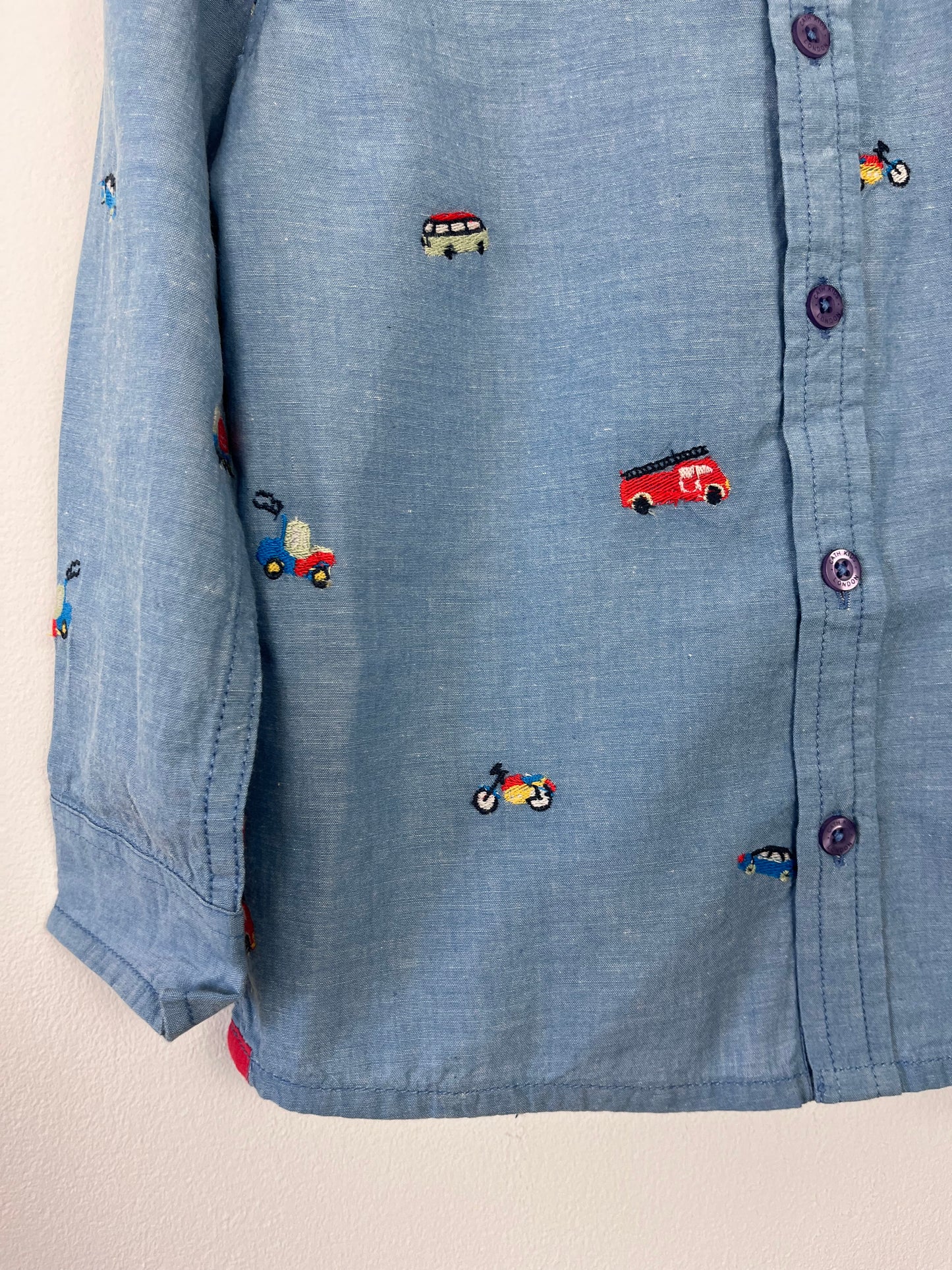 Cath Kids Embroidered Shirt-Shirts-Second Snuggle Preloved