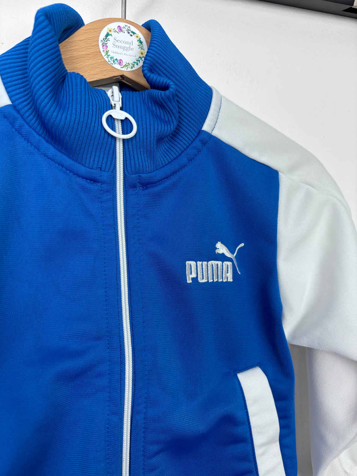 Puma Blue & White Jacket 9-12 Months-Jackets-Second Snuggle Preloved
