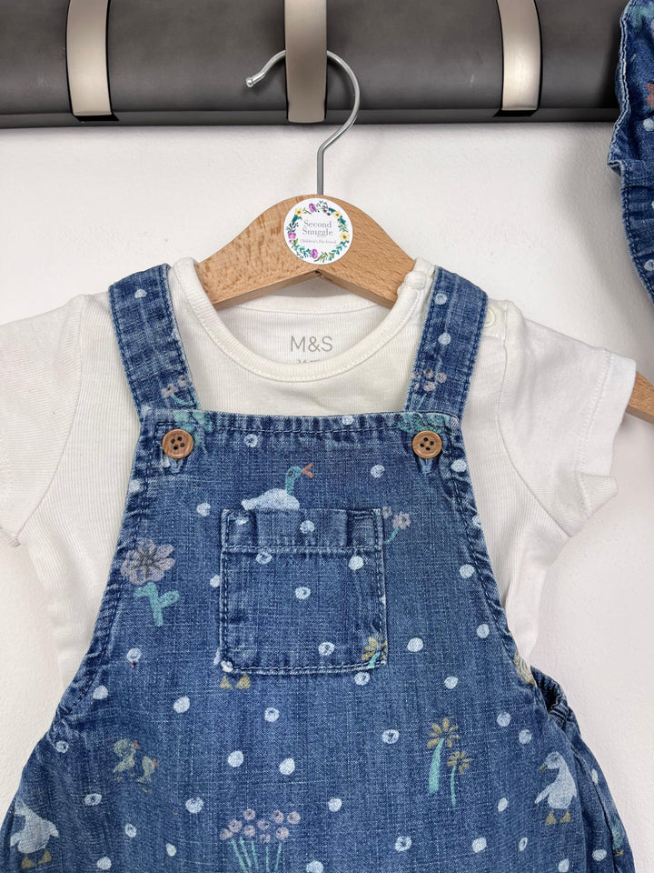 M&S 3-6 Months-Rompers-Second Snuggle Preloved