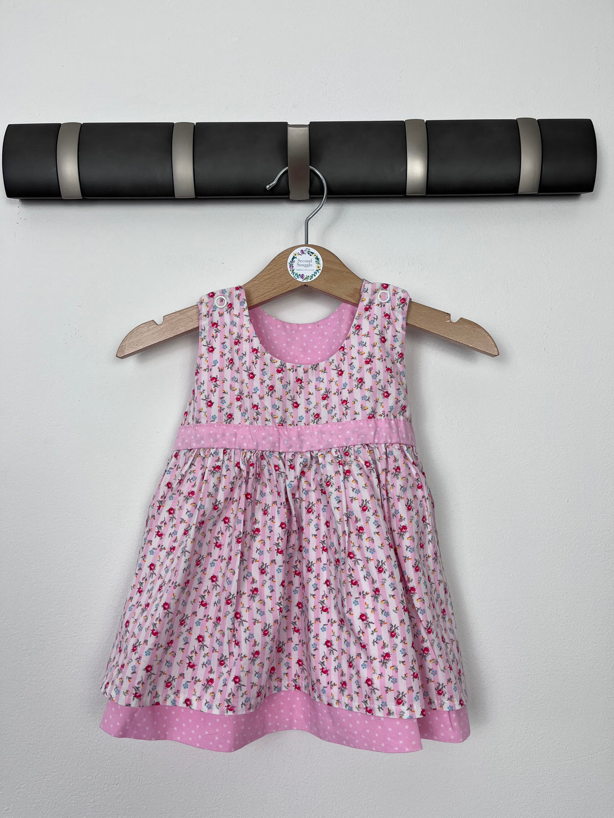 Handmade Floral Dress 3-6 Months-Dresses-Second Snuggle Preloved
