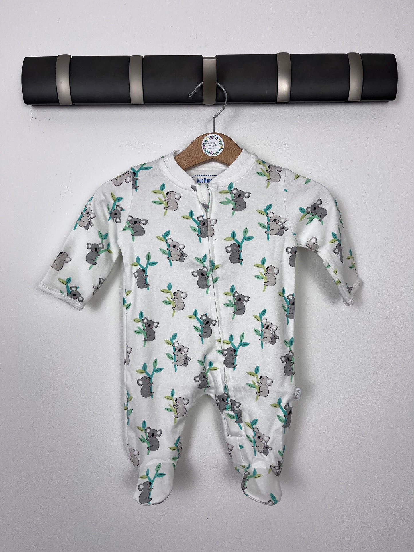 JoJo Maman Bebe Koala Sleep Suit-Sleepsuits-Second Snuggle Preloved