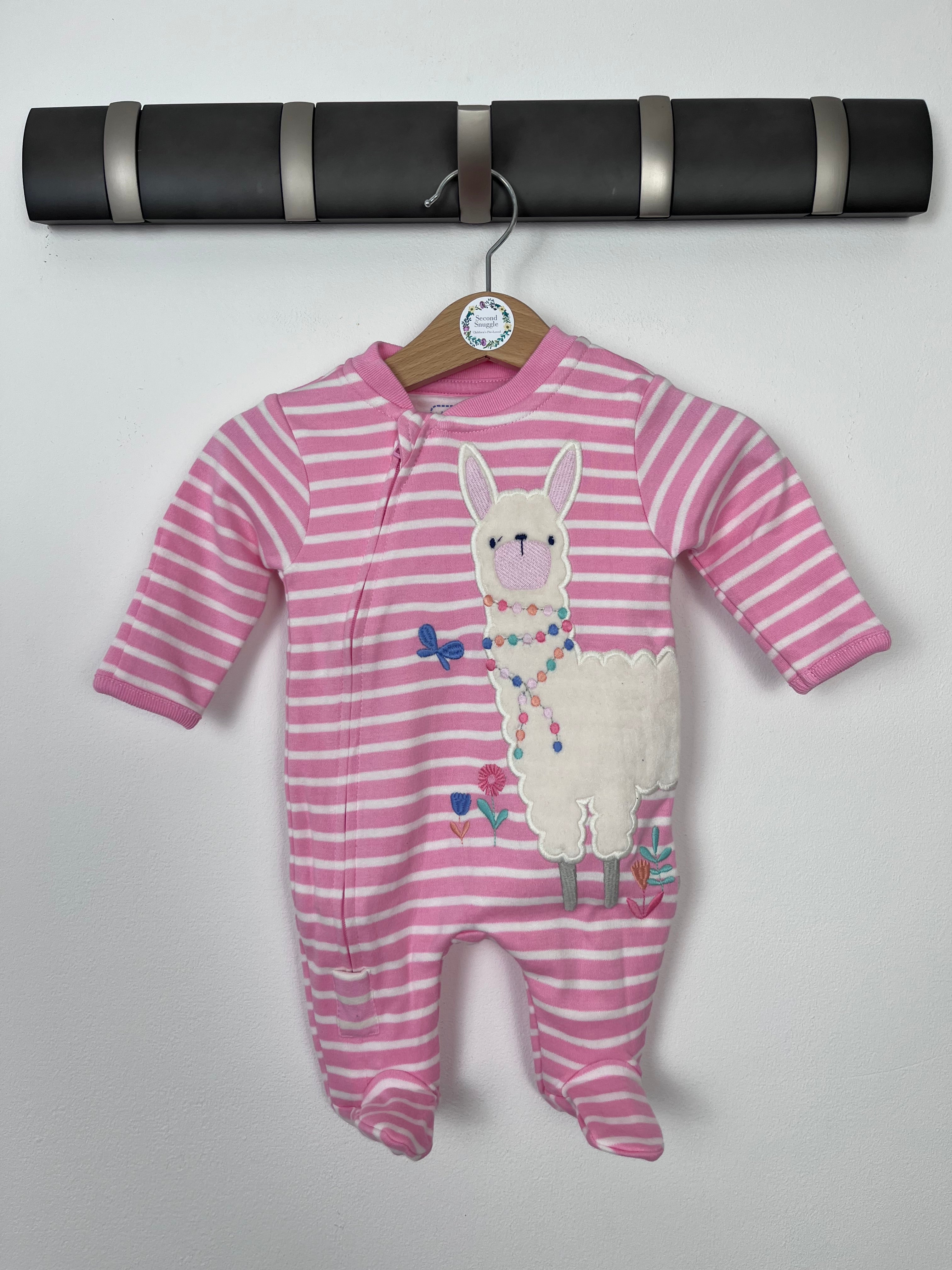 JoJo Maman Bebe Newborn-Sleepsuits-Second Snuggle Preloved