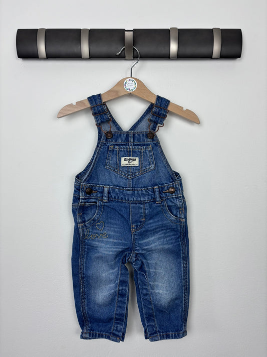 OshKosh 6 Months-Dungarees-Second Snuggle Preloved