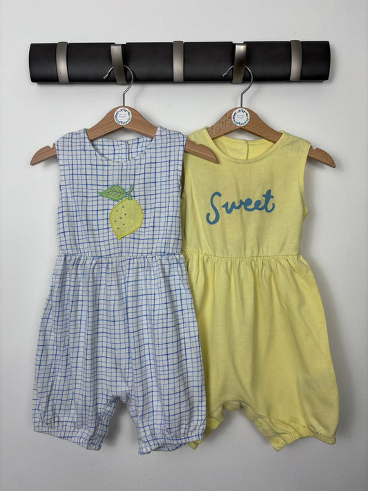 M&S 12-18 Months-Rompers-Second Snuggle Preloved