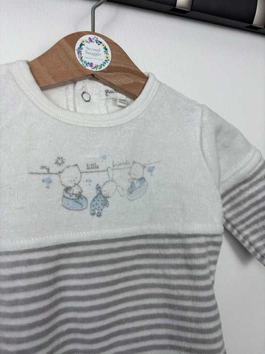 Unknown 1 Month-Sleepsuits-Second Snuggle Preloved