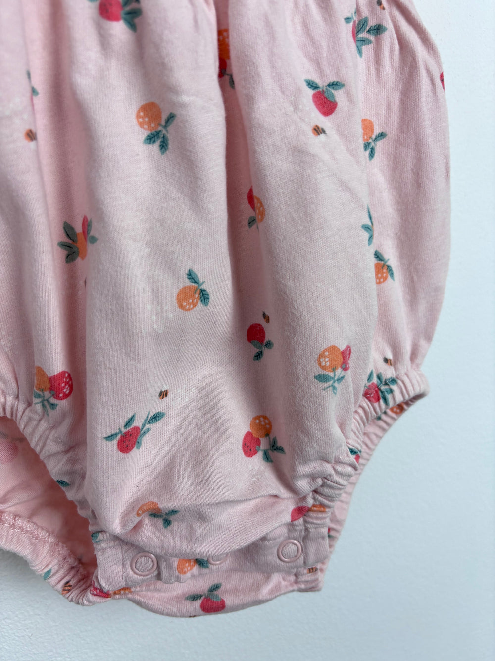 John Lewis Pink Romper 3-6 Months-Rompers-Second Snuggle Preloved