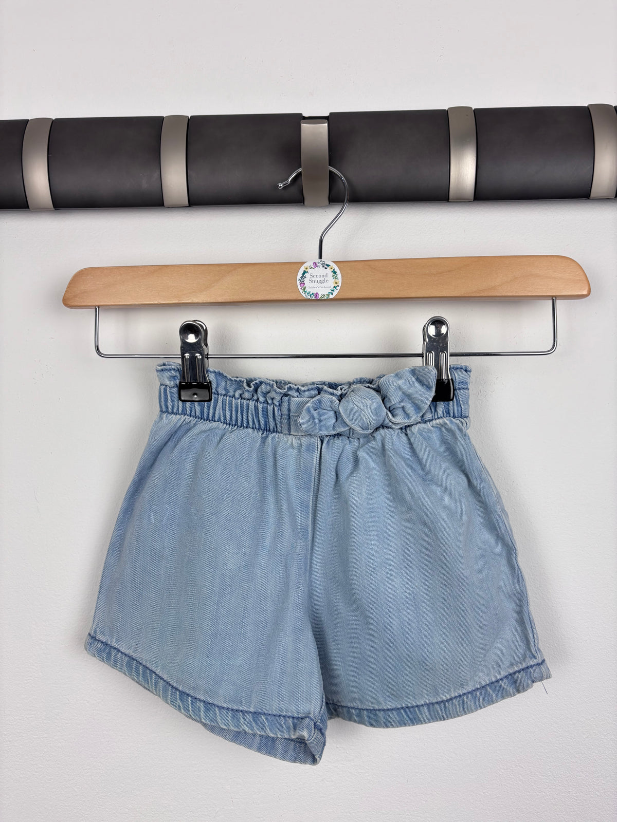 Next Denim Soft Shorts 6-9 Months-Shorts-Second Snuggle Preloved