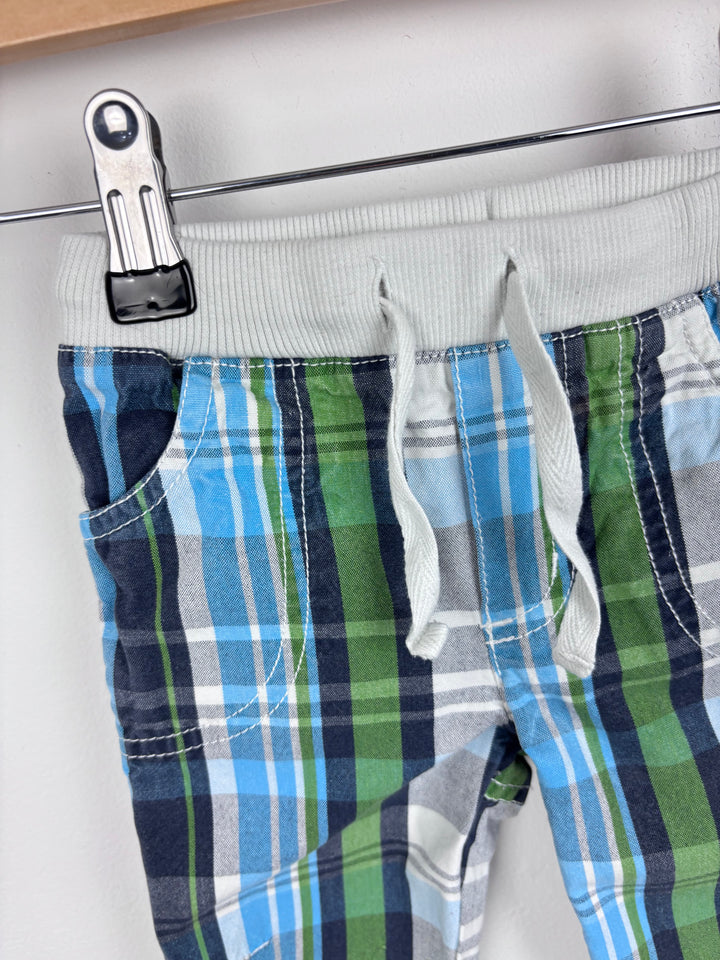 Baby Boden Checkered Trousers 3-6 Months-Trousers-Second Snuggle Preloved