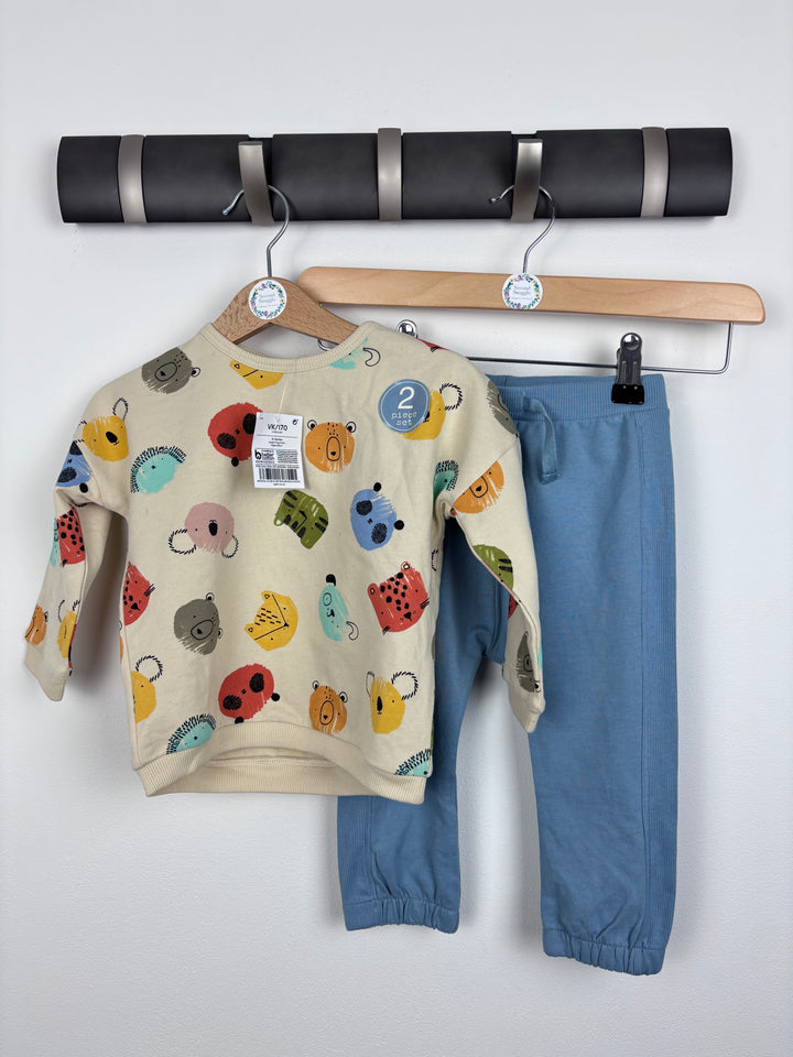 Next Jumper & Joggers Set 9-12 Months-Sets-Second Snuggle Preloved