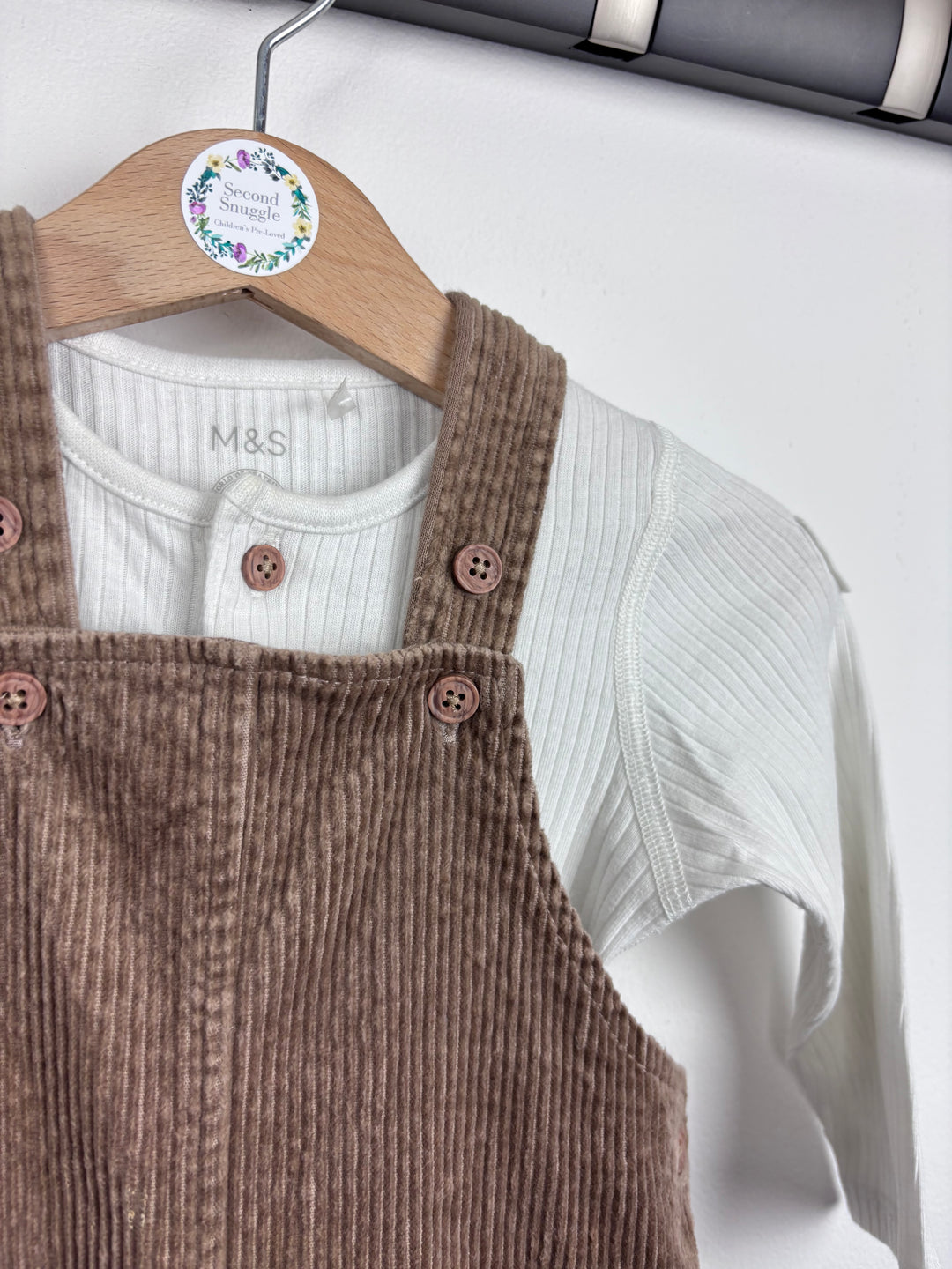 M&S Peter Rabbit Dungarees 9-12 Months-Dungarees-Second Snuggle Preloved