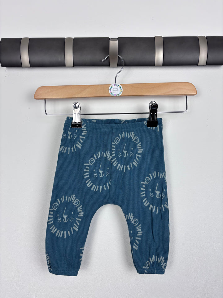 Next Lion Leggings 3-6 Months-Leggings-Second Snuggle Preloved