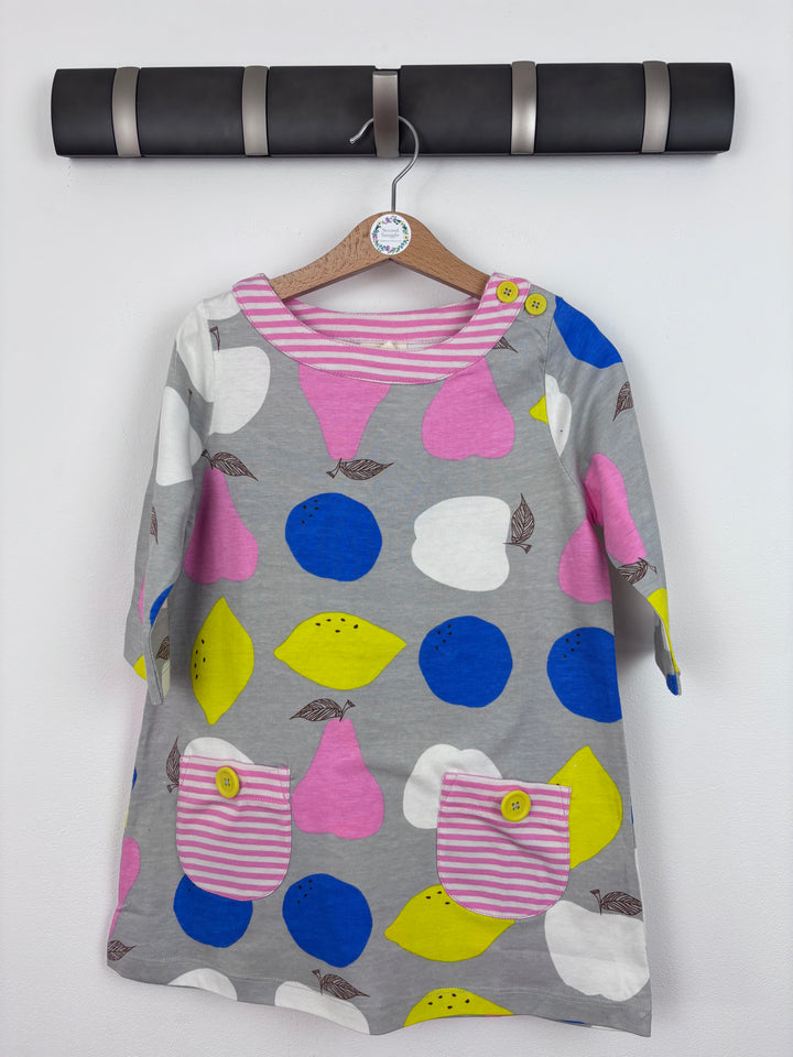 Mini Boden Apples & Pears Dress 5-6 Years-Dresses-Second Snuggle Preloved