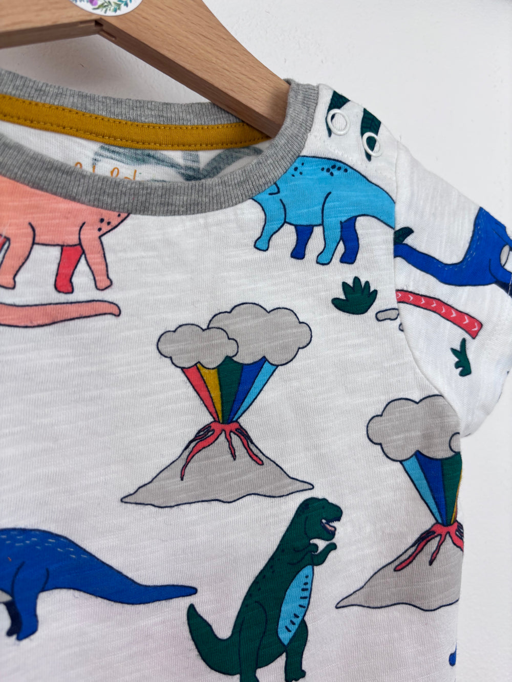 Baby Boden Dinosaur T-shirt 12-18 Months-Tops-Second Snuggle Preloved