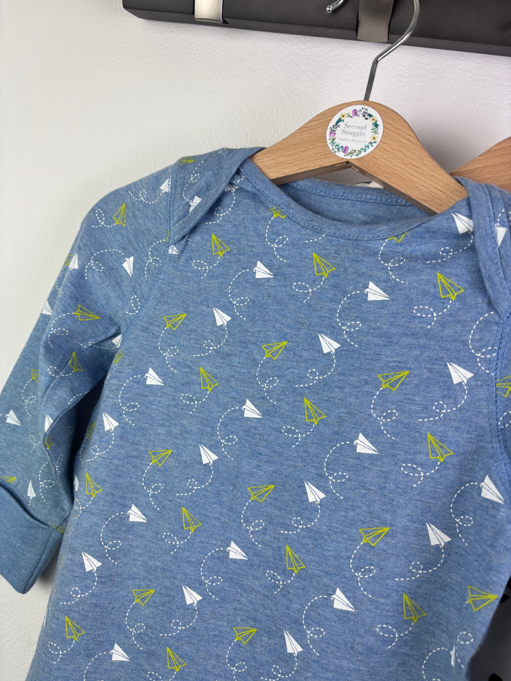 Lucy & Sam Blue & Monochrome Sleeping Bag Set 6-9 Months-Sleeping Bags-Second Snuggle Preloved