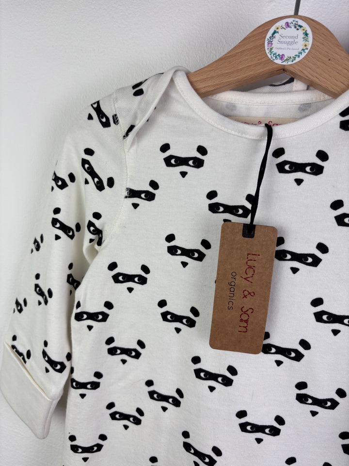 Lucy & Sam Blue & Monochrome Sleeping Bag Set 6-9 Months-Sleeping Bags-Second Snuggle Preloved