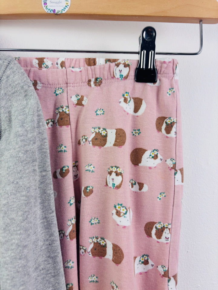 Boden Grey Guinea Pig Pyjama Set 5 Years