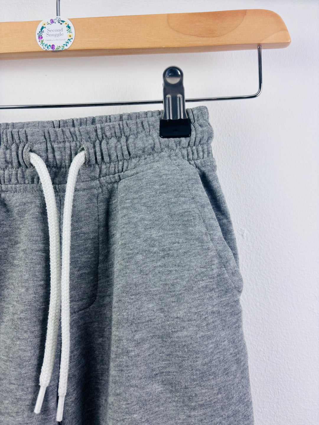 Next Grey Jersey Shorts Drawstring Waist 6 Years