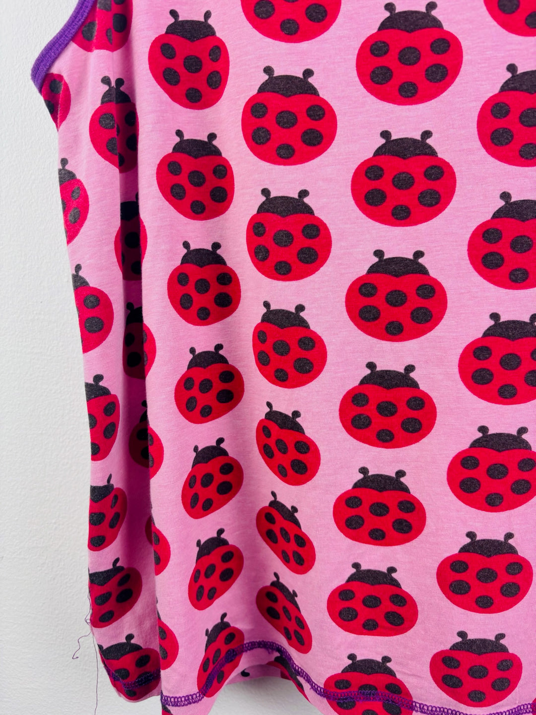 Maxomorra Pink Ladybird Vest Top 11-12 Years