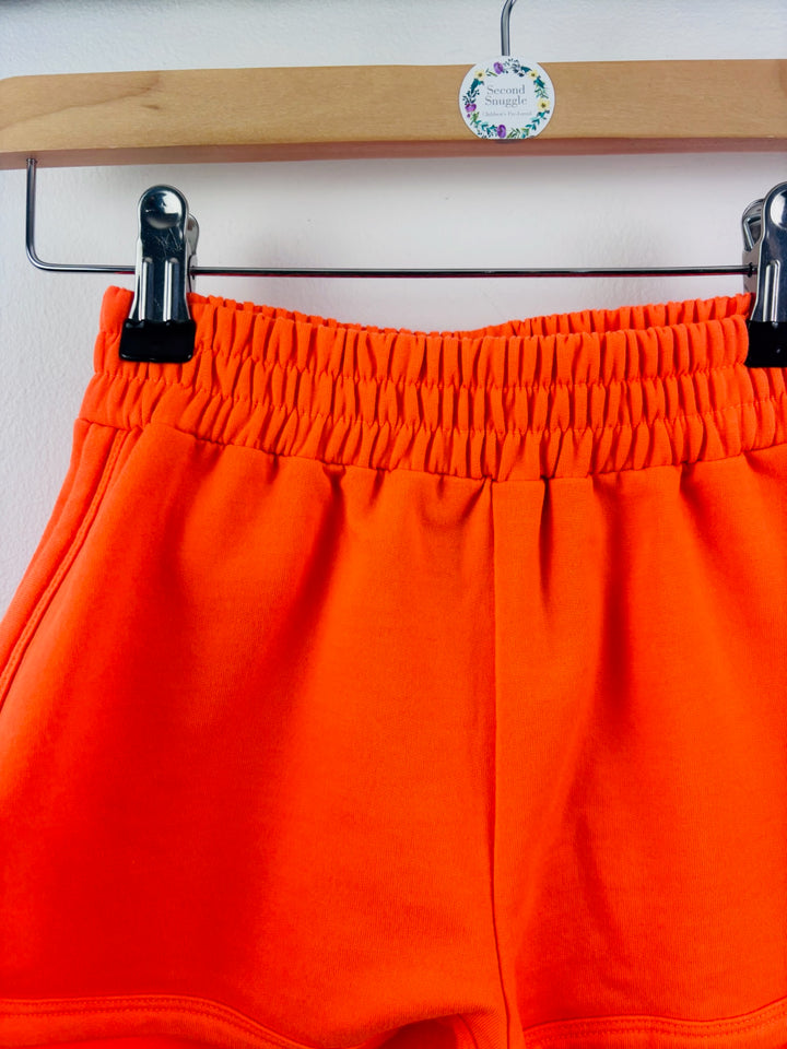 Katie J Orange Jersey Shorts Medium Teen (8-10 Years)