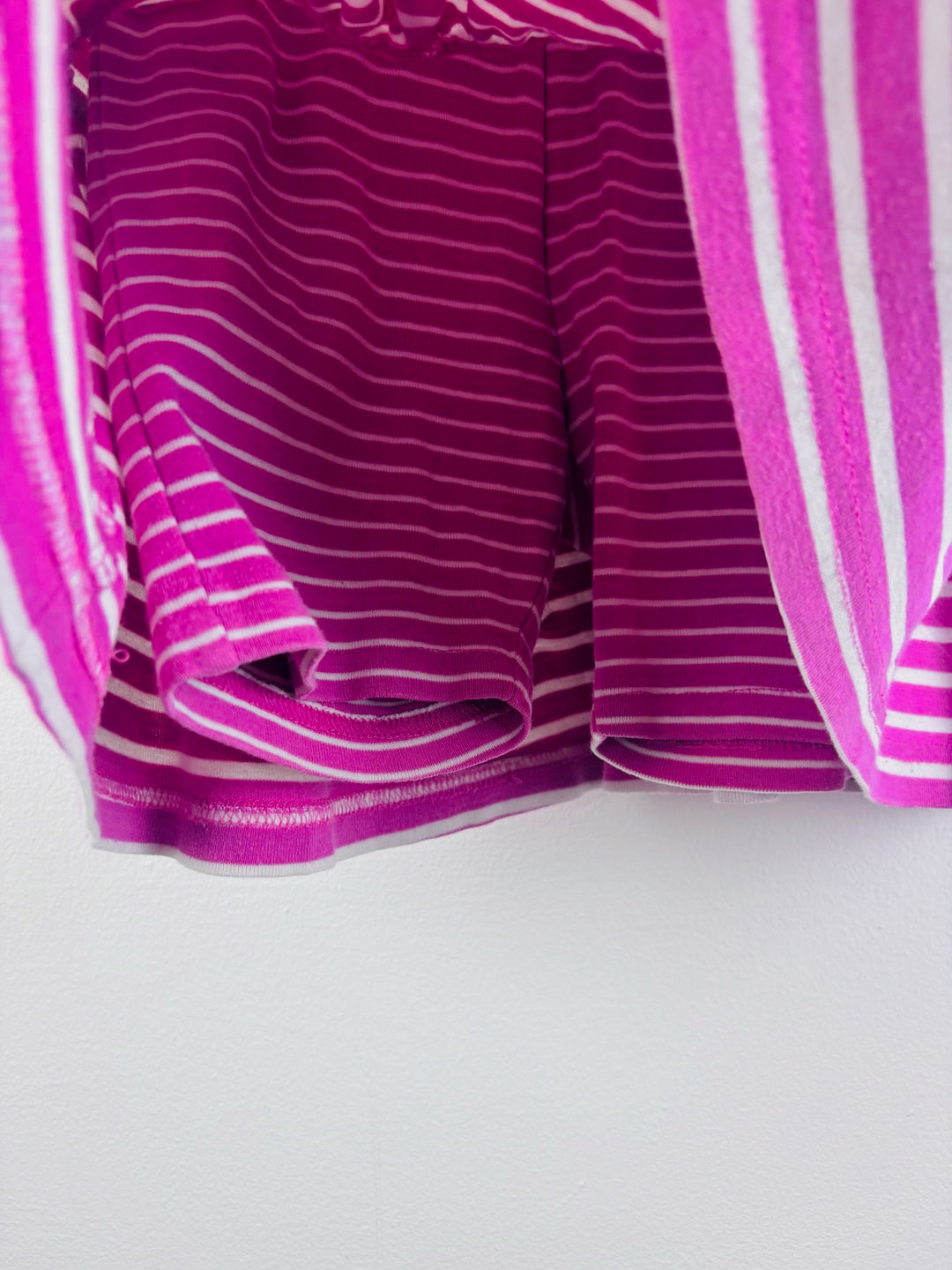 JoJo Maman Bébé Pink Striped Jersey Skirt 4-5 Years