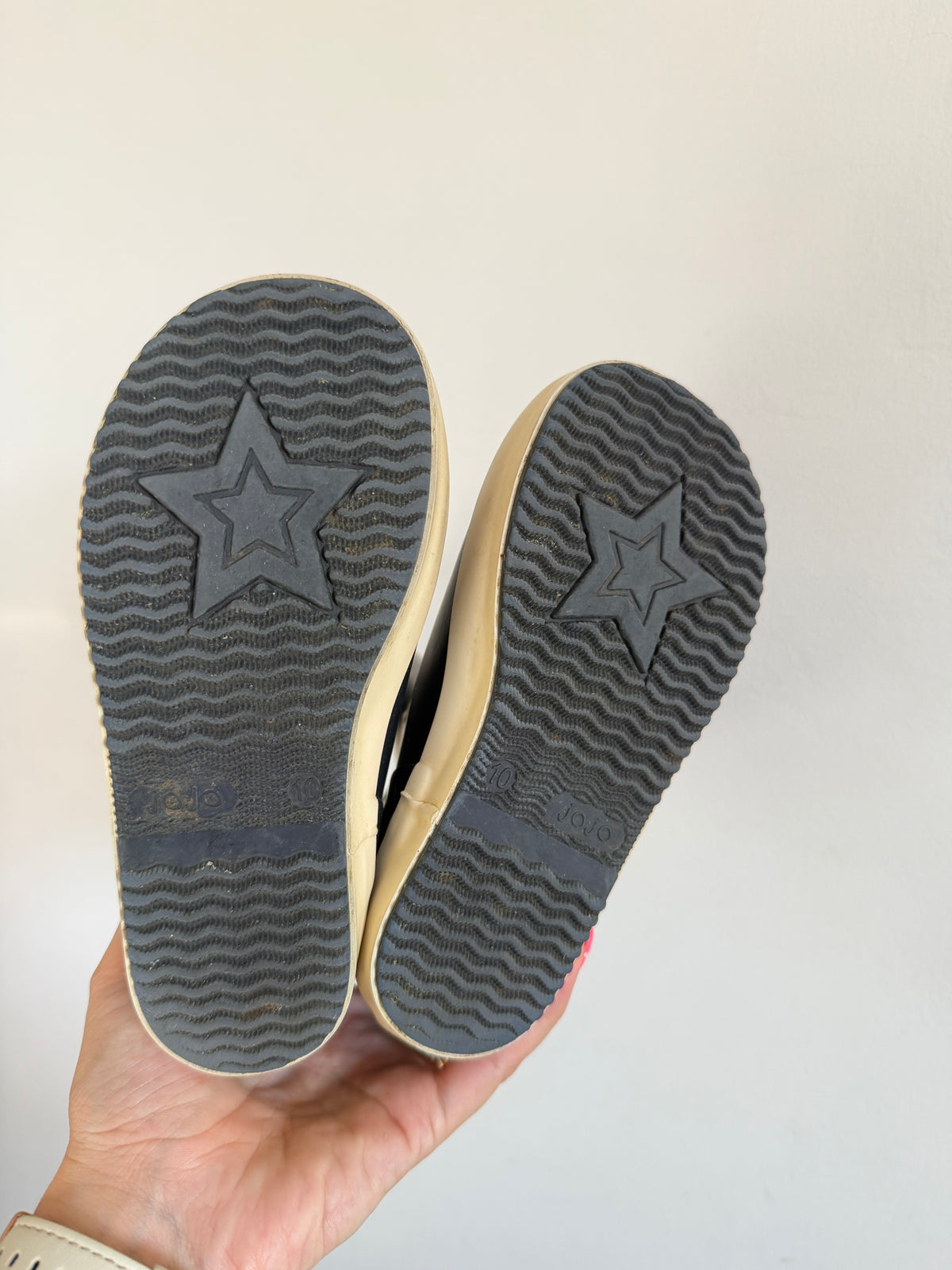 JoJo Maman Bébé Navy Wellington Boots UK 10-Boots-Second Snuggle Preloved
