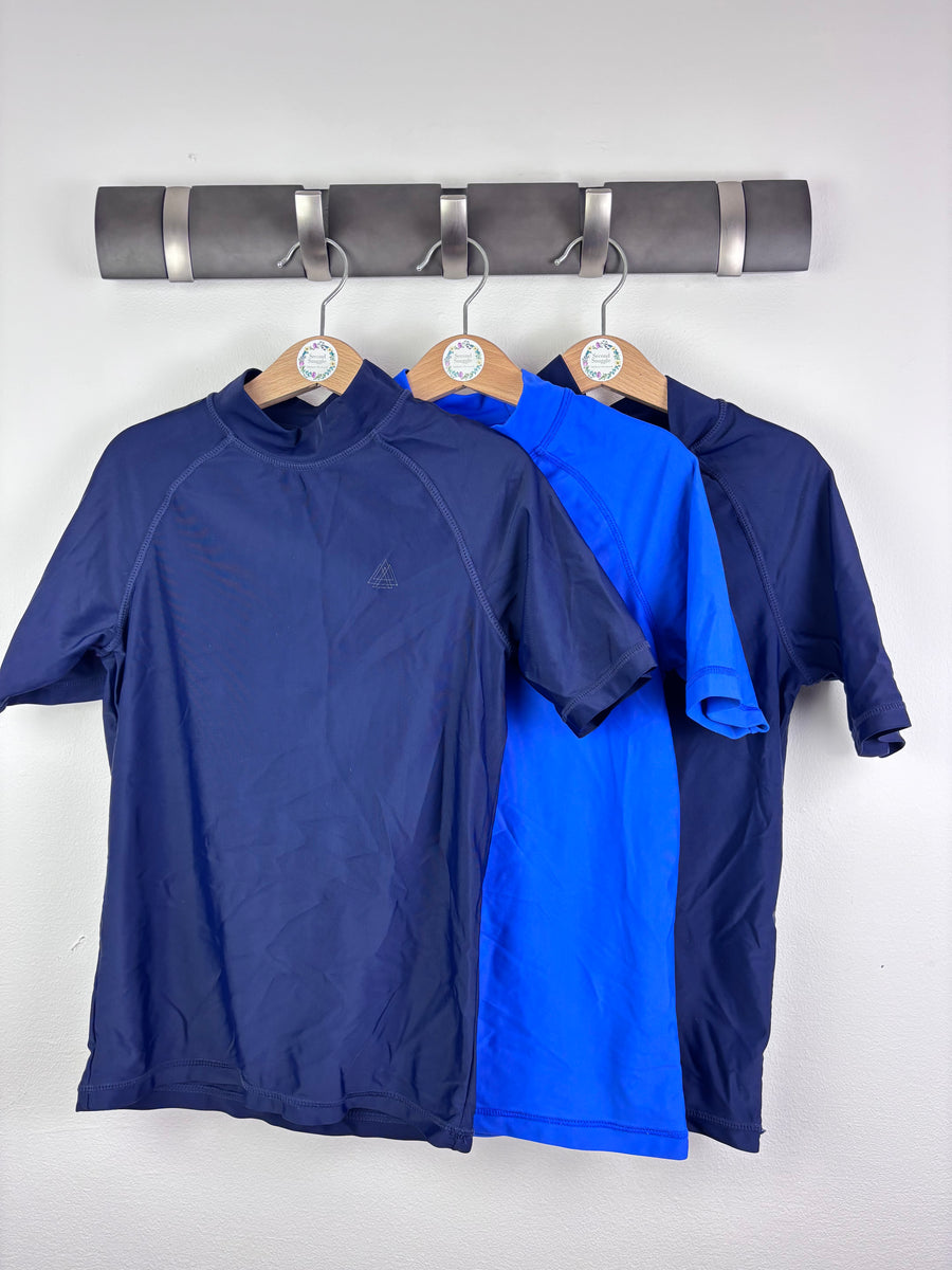 Next Mixed Rash Vest Set Short Sleeve 9 Years-Swimming-Second Snuggle Preloved