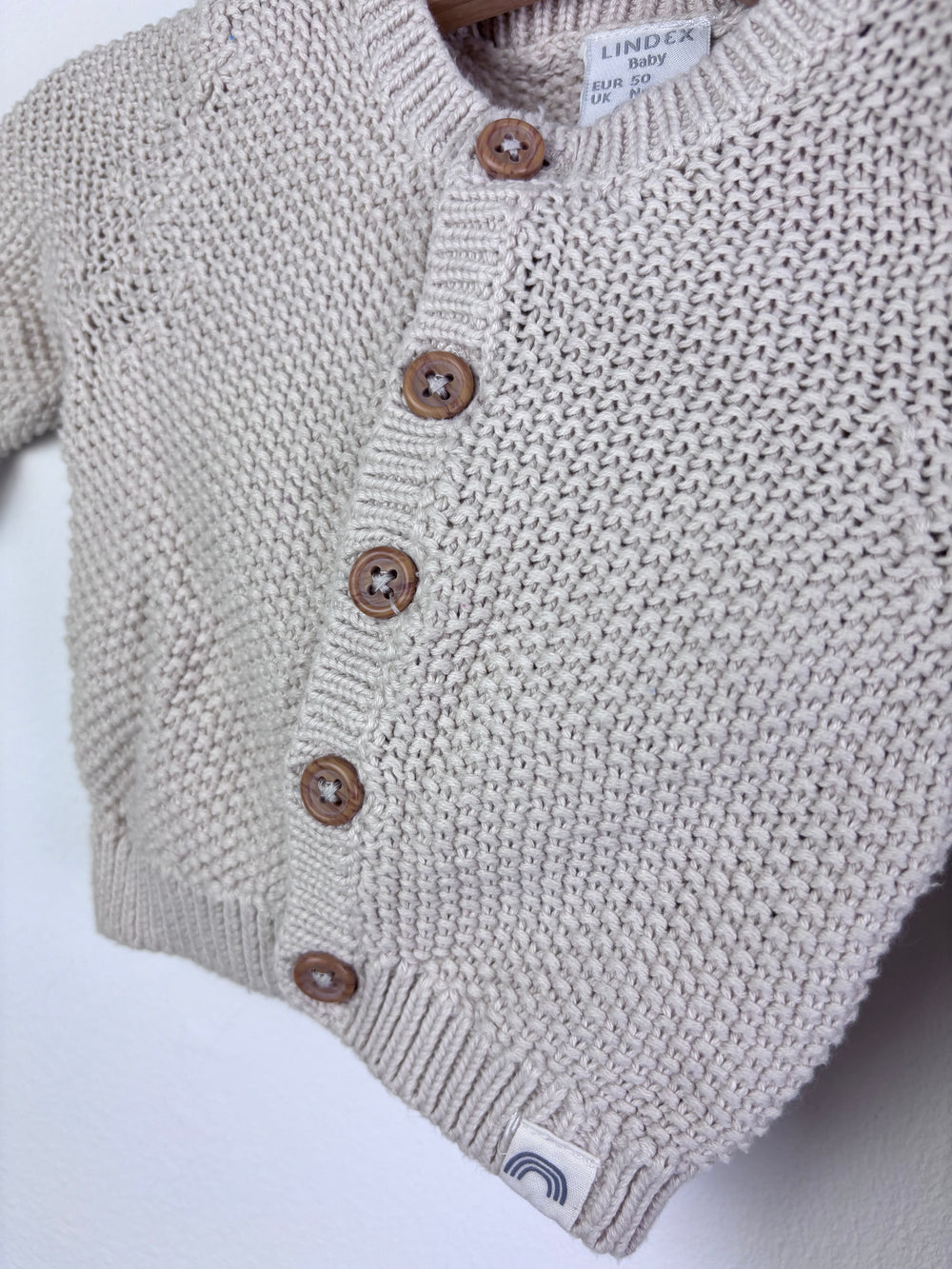 Lindex Knit Cardigan & Leggings Set Newborn-Sets-Second Snuggle Preloved