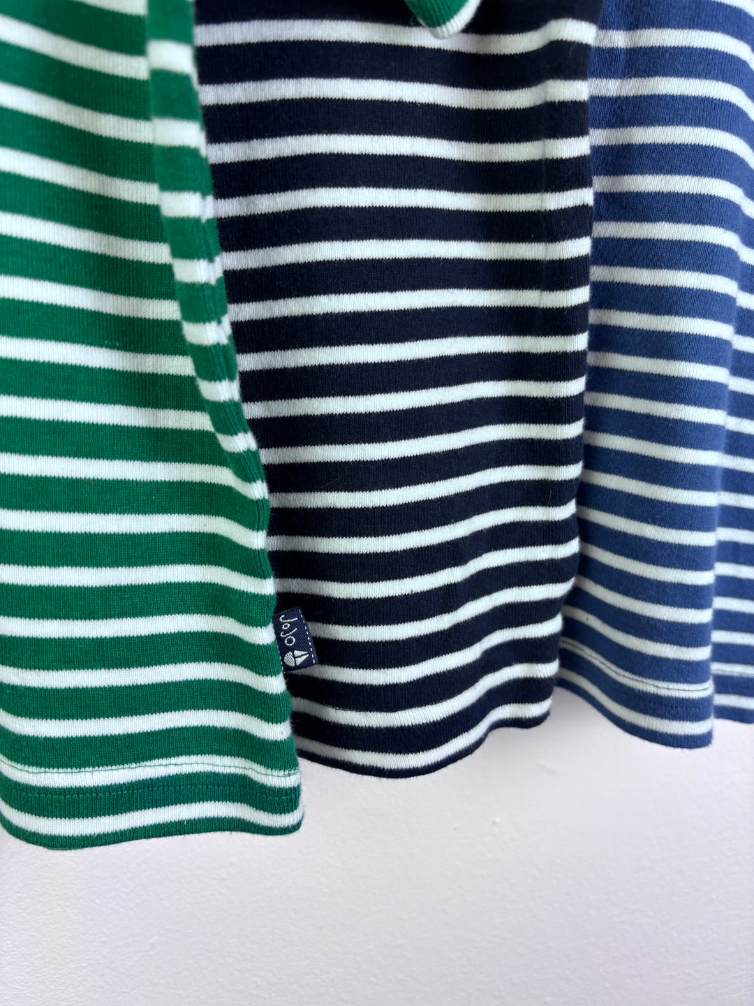 JoJo Maman Bebe Stripe T-Shirts Set 4-5 Years-Tops-Second Snuggle Preloved