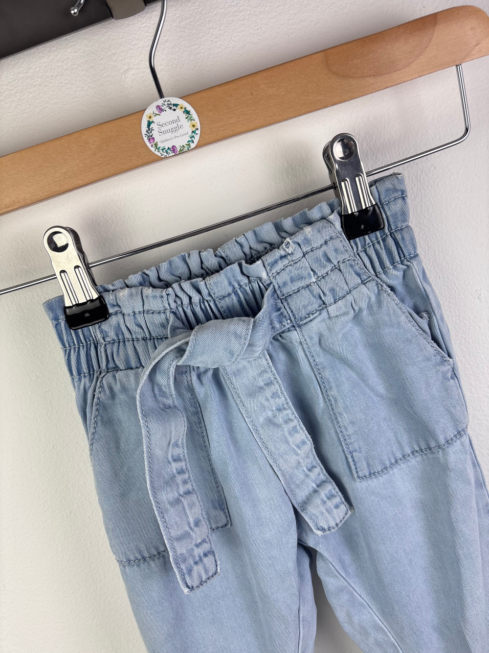 Zara Light Blue Trousers 12-18 Months-Trousers-Second Snuggle Preloved