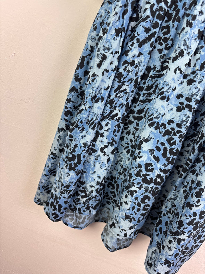 Whistles Blue Smock Dress 7-8 Years-Dresses-Second Snuggle Preloved