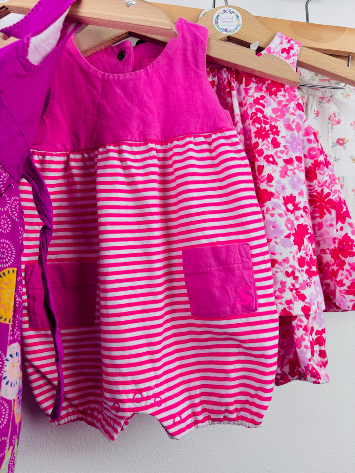 Next Joules JoJo Pink Baby Clothing Bundle 0-3 Months