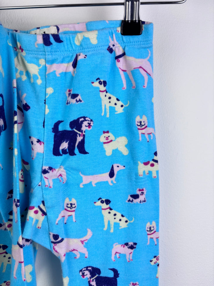 Hatley Blue Dog Print Pyjama Set 6-7 Years-Night Wear-Second Snuggle Preloved