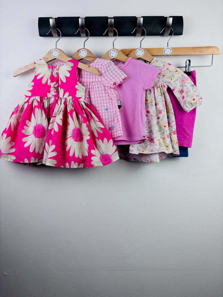 Next JoJo Pink Baby Clothing Bundle 0-3 Months