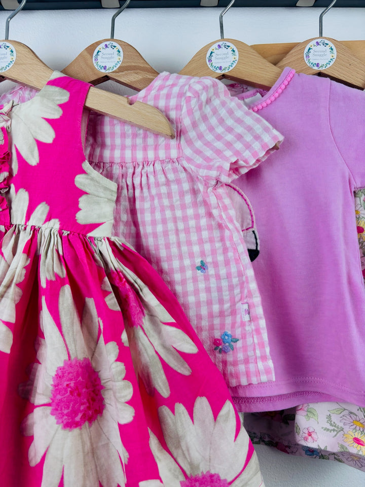 Next JoJo Pink Baby Clothing Bundle 0-3 Months