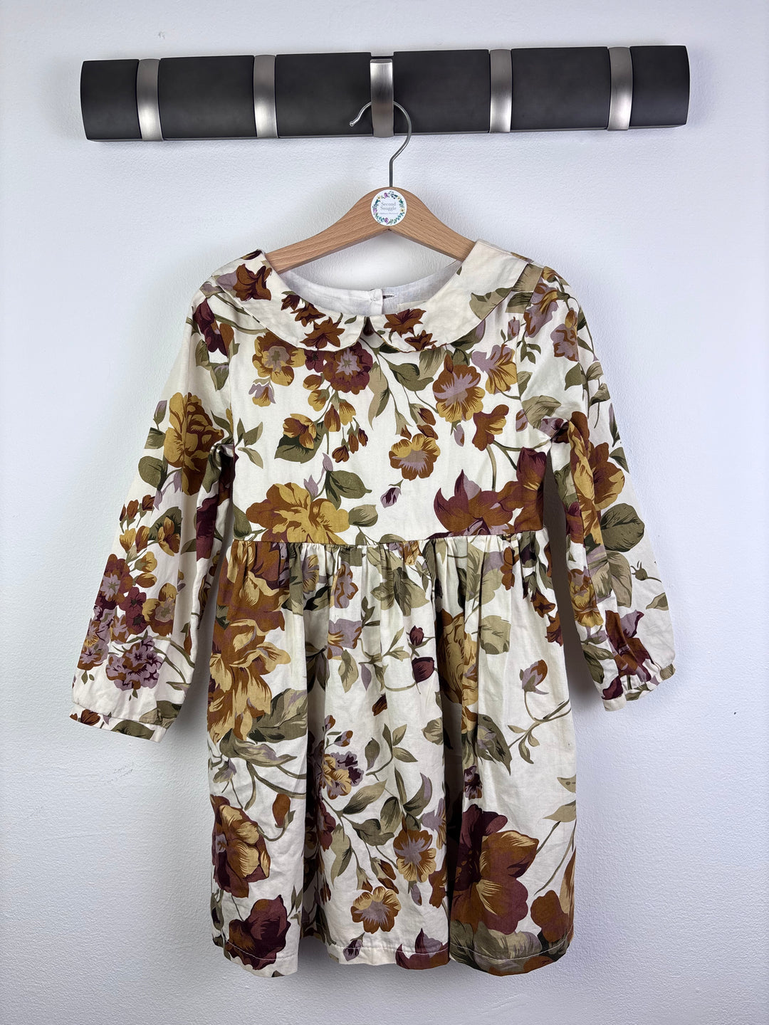 Dolly Wears Floral Peter Pan Collar Dress 6-7 Years-Dresses-Second Snuggle Preloved