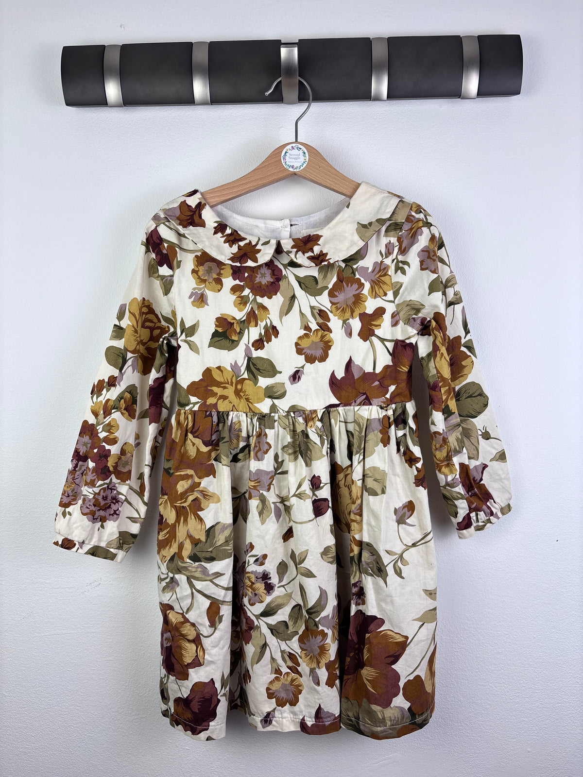 Dolly Wears Floral Peter Pan Collar Dress 6-7 Years-Dresses-Second Snuggle Preloved
