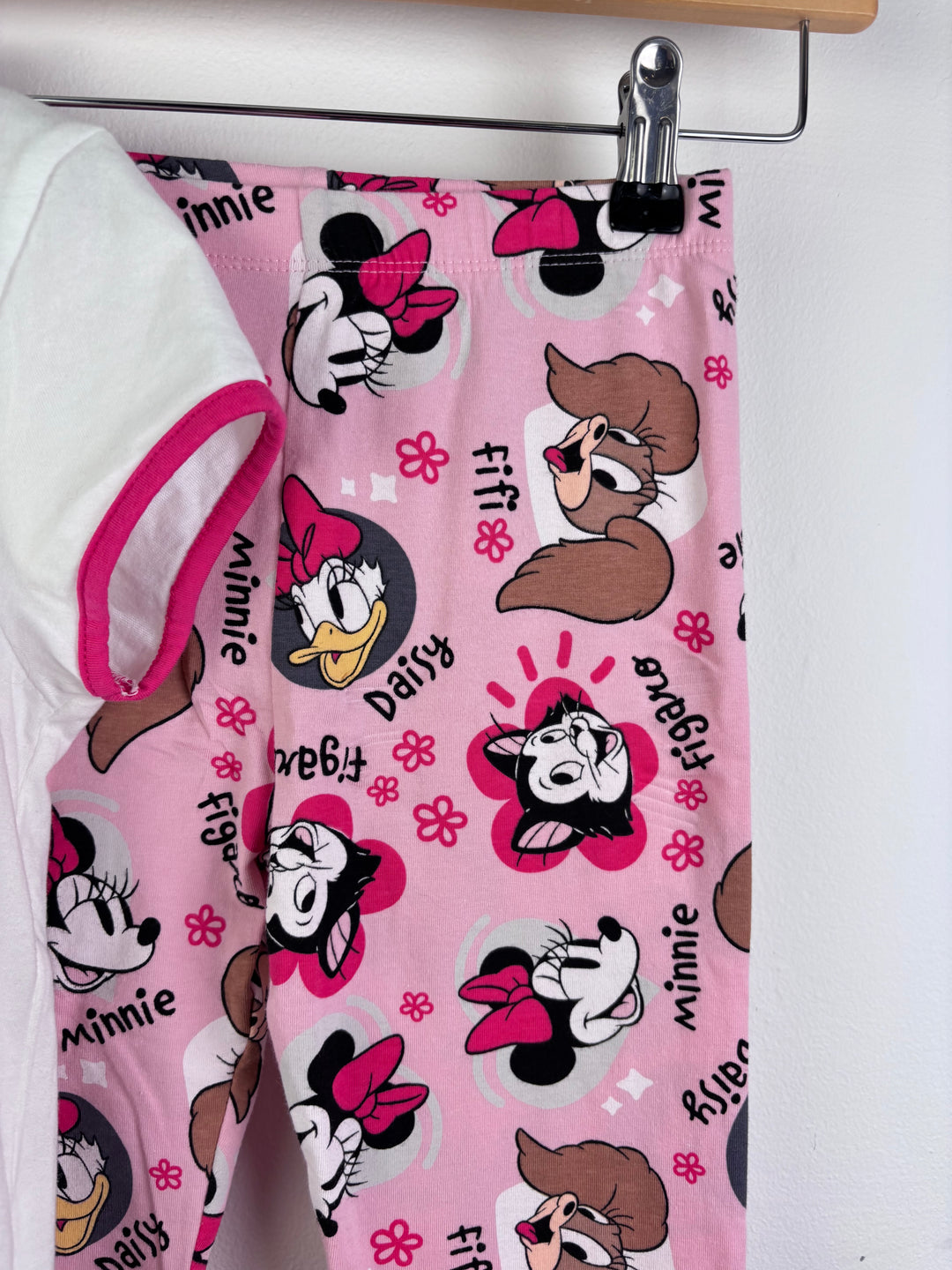 Disney Pink Minnie Mouse Outfit Set Age 8–9 Years-Night Wear-Second Snuggle Preloved