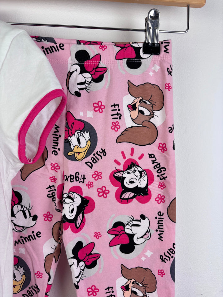 Disney Pink Minnie Mouse Outfit Set Age 8–9 Years-Night Wear-Second Snuggle Preloved