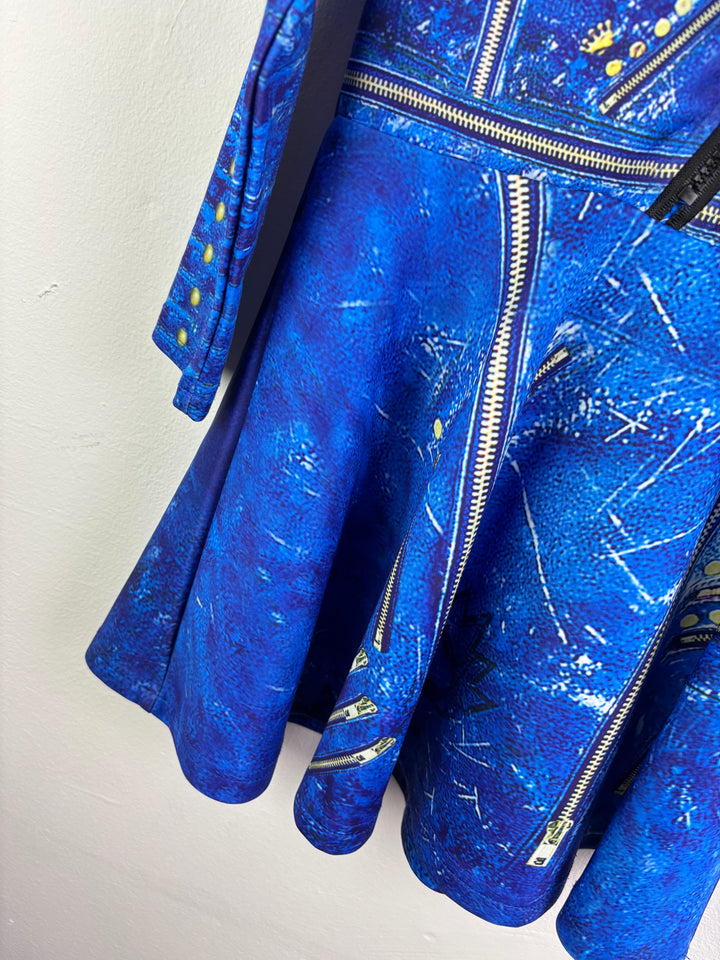 Descendants Blue Dressing Up Costume Dress Size 110 (4-5 Years)-Dressing Up-Second Snuggle Preloved