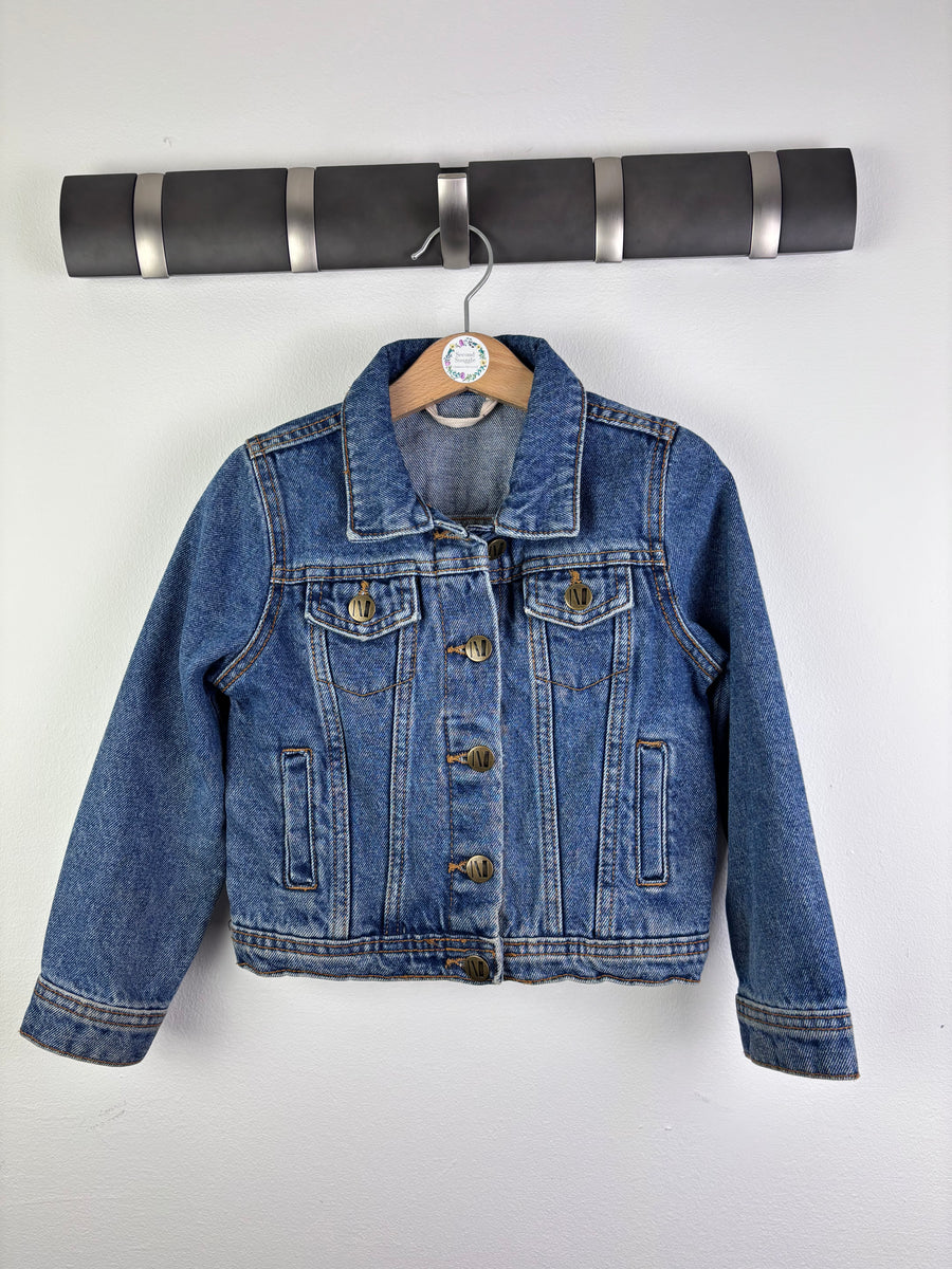 John Lewis Blue Denim Jacket 5 Years-Jackets-Second Snuggle Preloved