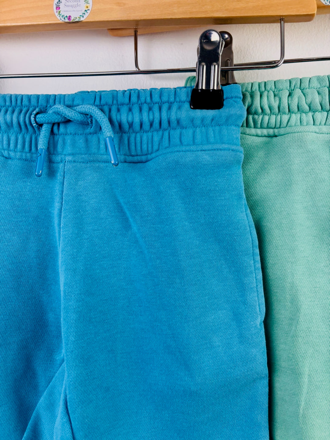 Next Blue and Green Jersey Shorts 3 Years